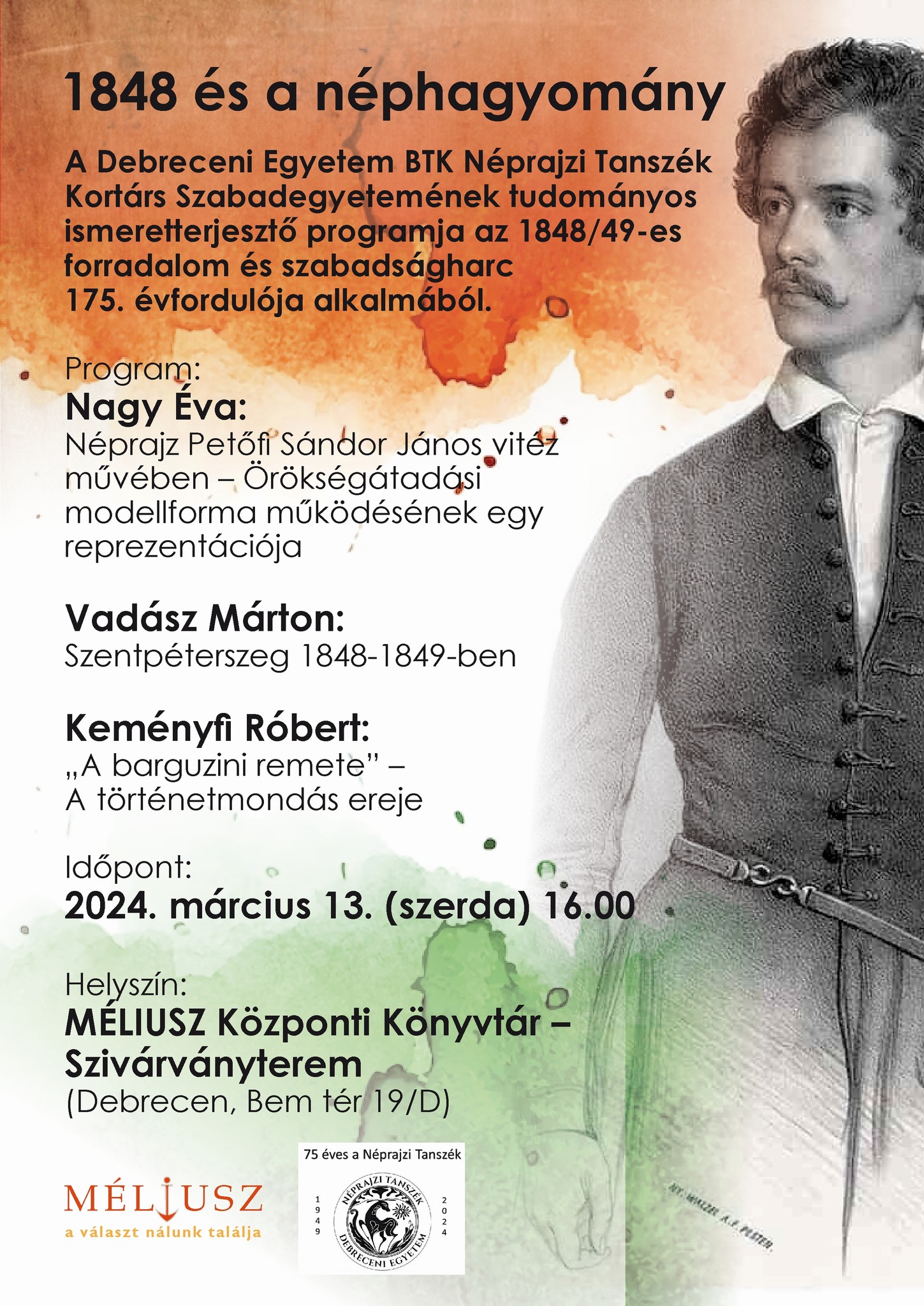 1848-as konferencia plakátja