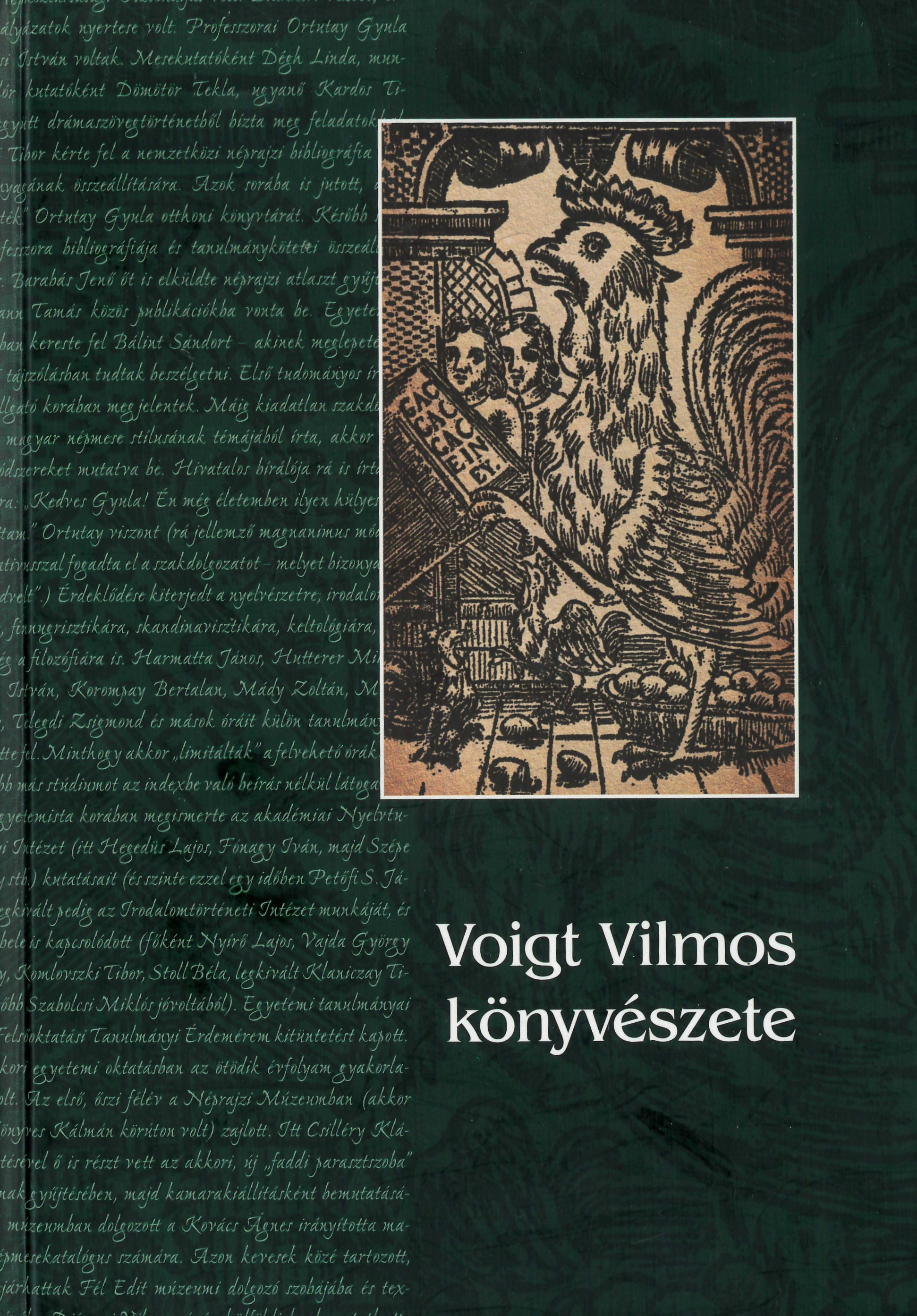 Voigt Vilmos könyvészete