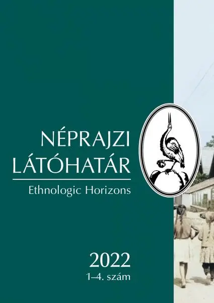 Néprajzi látóhatár borító 2022/1-4